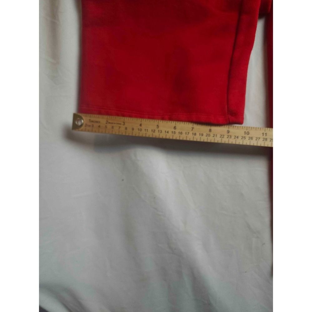 Champion Sweatpants Womens S Red Fleece Loungewear Sporty Athleisure Gymcore - Picture 2 of 8